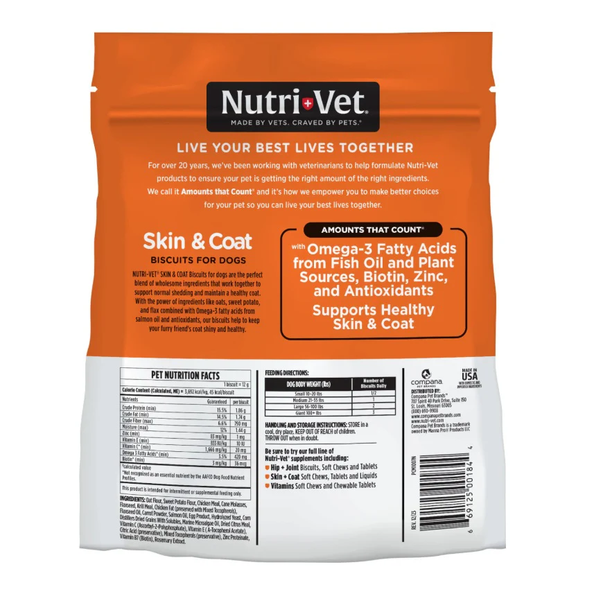 1070-16-oz-skin-and-coat-dog-biscuits-2.webp 16 oz Skin and Coat Dog Biscuits