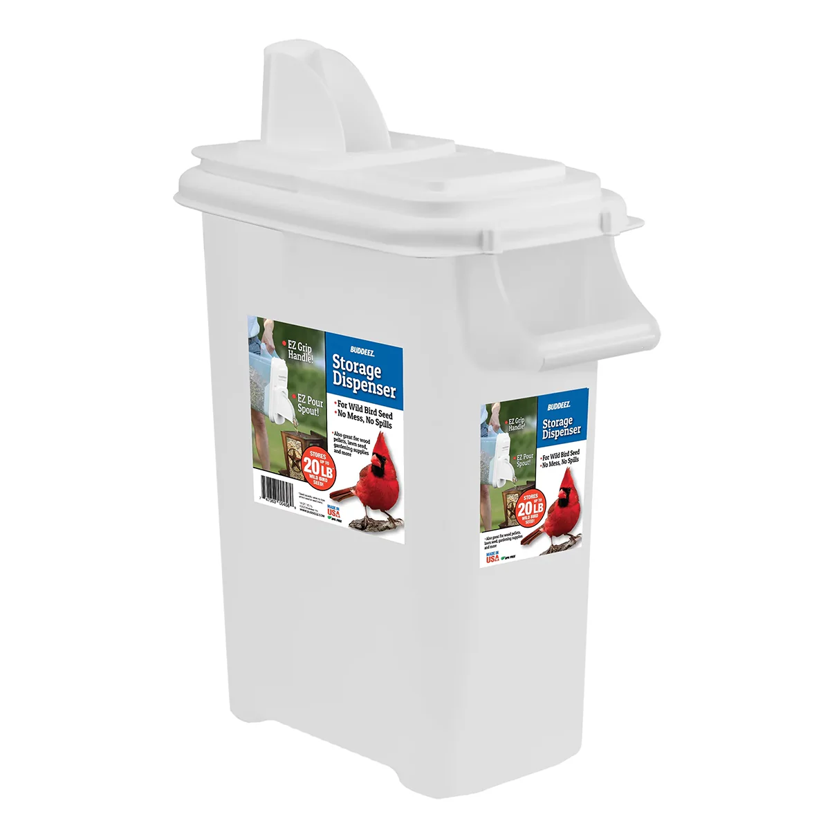 1083-16-qt.-bird-seed-storage-dispenser-00083-1.webp 16 QT. Bird Seed Storage Dispenser 00083