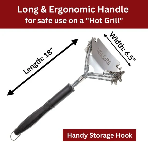 16-inch Bristle-Free BBQ Brush/Scraper 360-1001