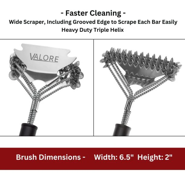 16-inch Bristle-Free BBQ Brush/Scraper 360-1001