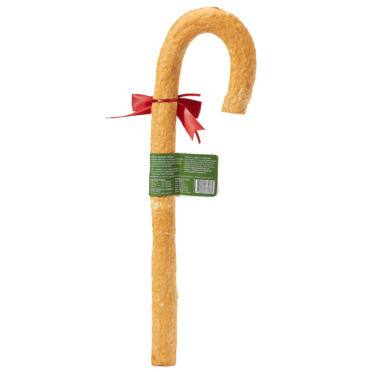 18 in.Candy Cane Chicken Dog Treats