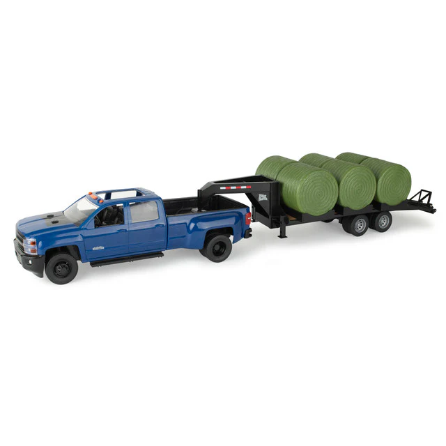 1242-1-16-big-farm-chevy-pickup-and-trailer-47603-1.webp 1:16 Big Farm Chevy Pickup and Trailer 47603