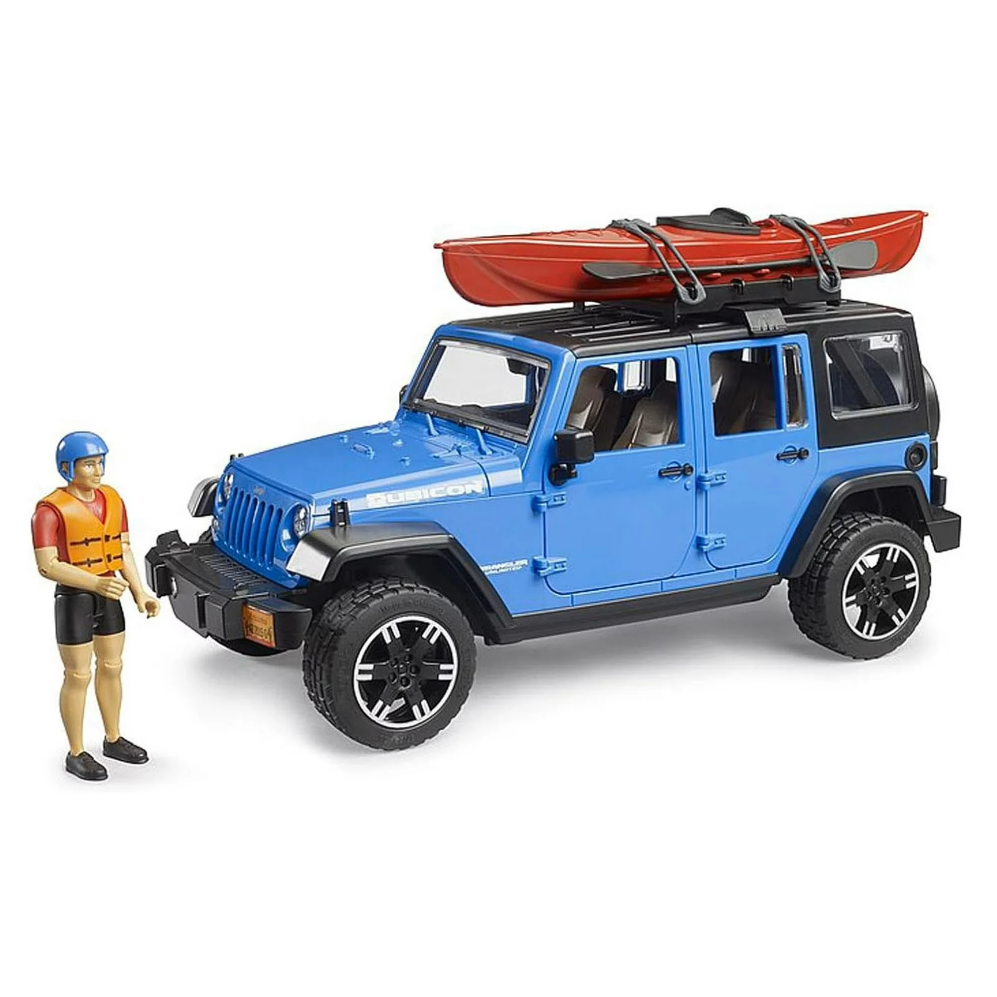 1247-1-16-jeep-wrangler-rubicon-unlimited-with-kayak-and-kayaker-2529-1.webp 1:16 Jeep Wrangler Rubicon Unlimited with Kayak and Kayaker 2529
