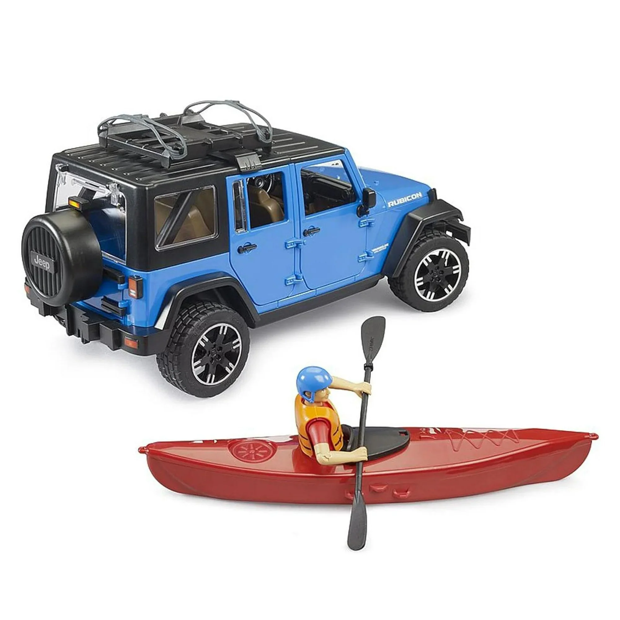 1247-1-16-jeep-wrangler-rubicon-unlimited-with-kayak-and-kayaker-2529-4.webp 1:16 Jeep Wrangler Rubicon Unlimited with Kayak and Kayaker 2529