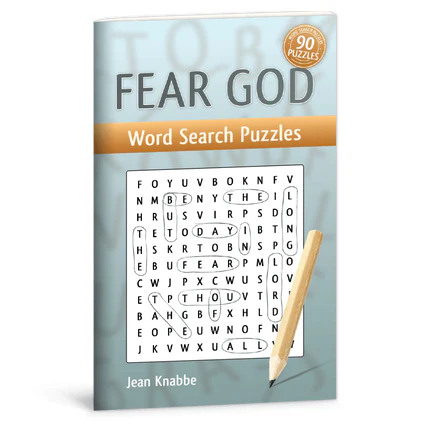 Fear God Word Search Puzzle 334310