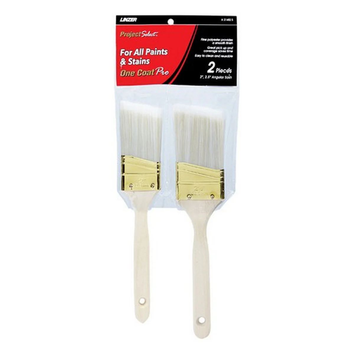 2 in. & 2.5 in. Sash Paint Brush Set