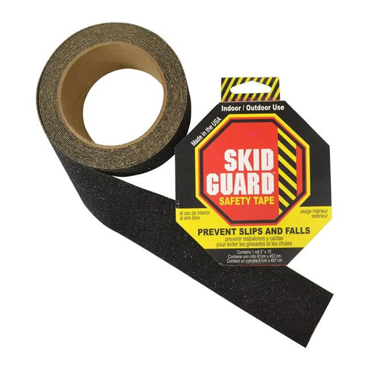 2 in. X 15 ft. Stair Treads Anti Slip Tape Black