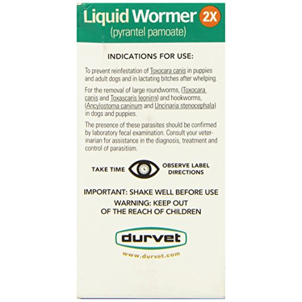 2 oz Liquid Dog Wormer