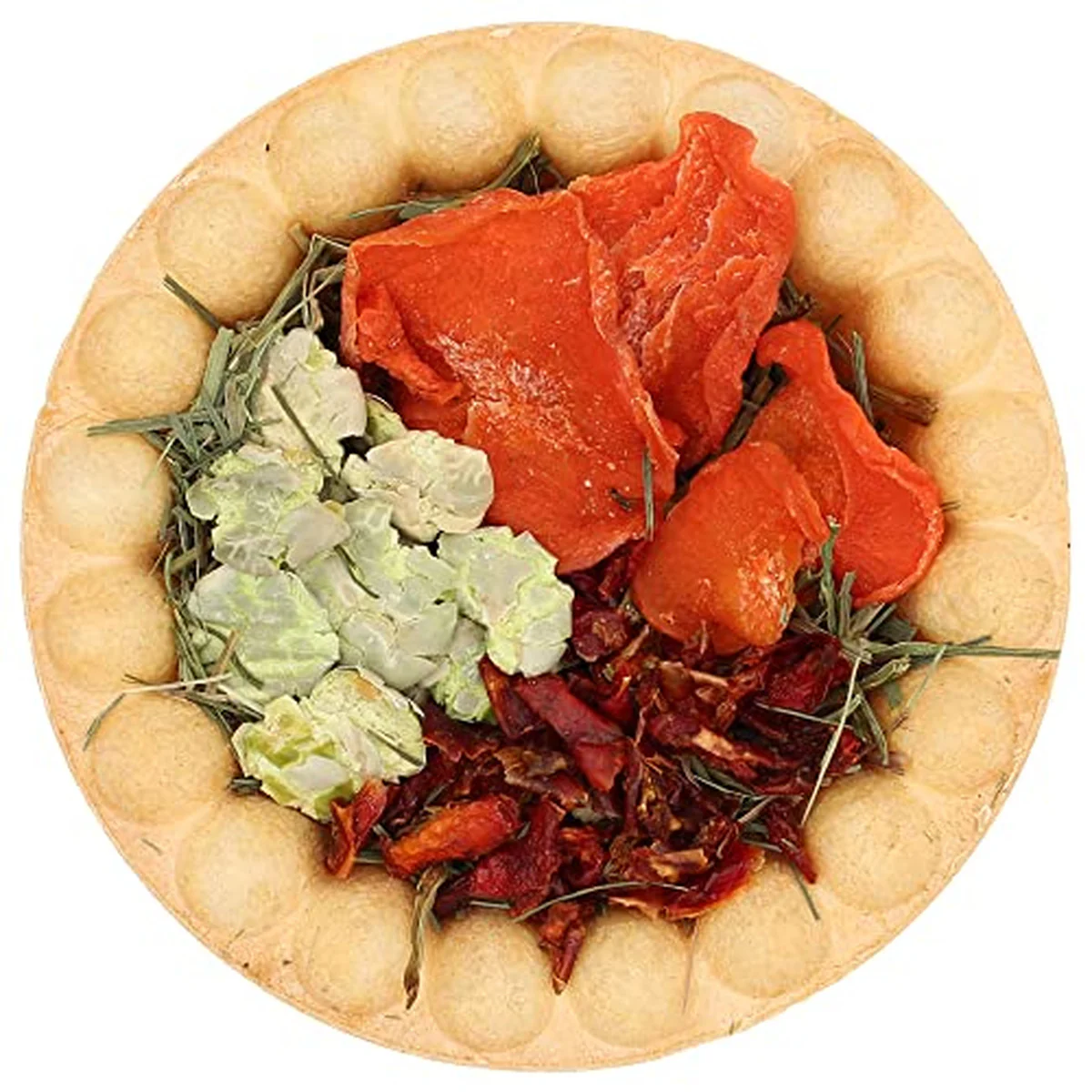 2 pack Veggie and Fruity Pie Treat for Rabbits Guinea Pigs and Hamsters