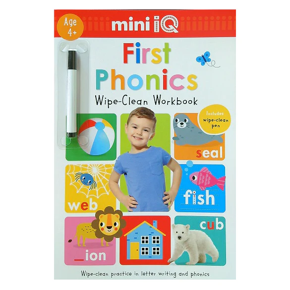 First Phonics Wipe-Clean Workbook 2072