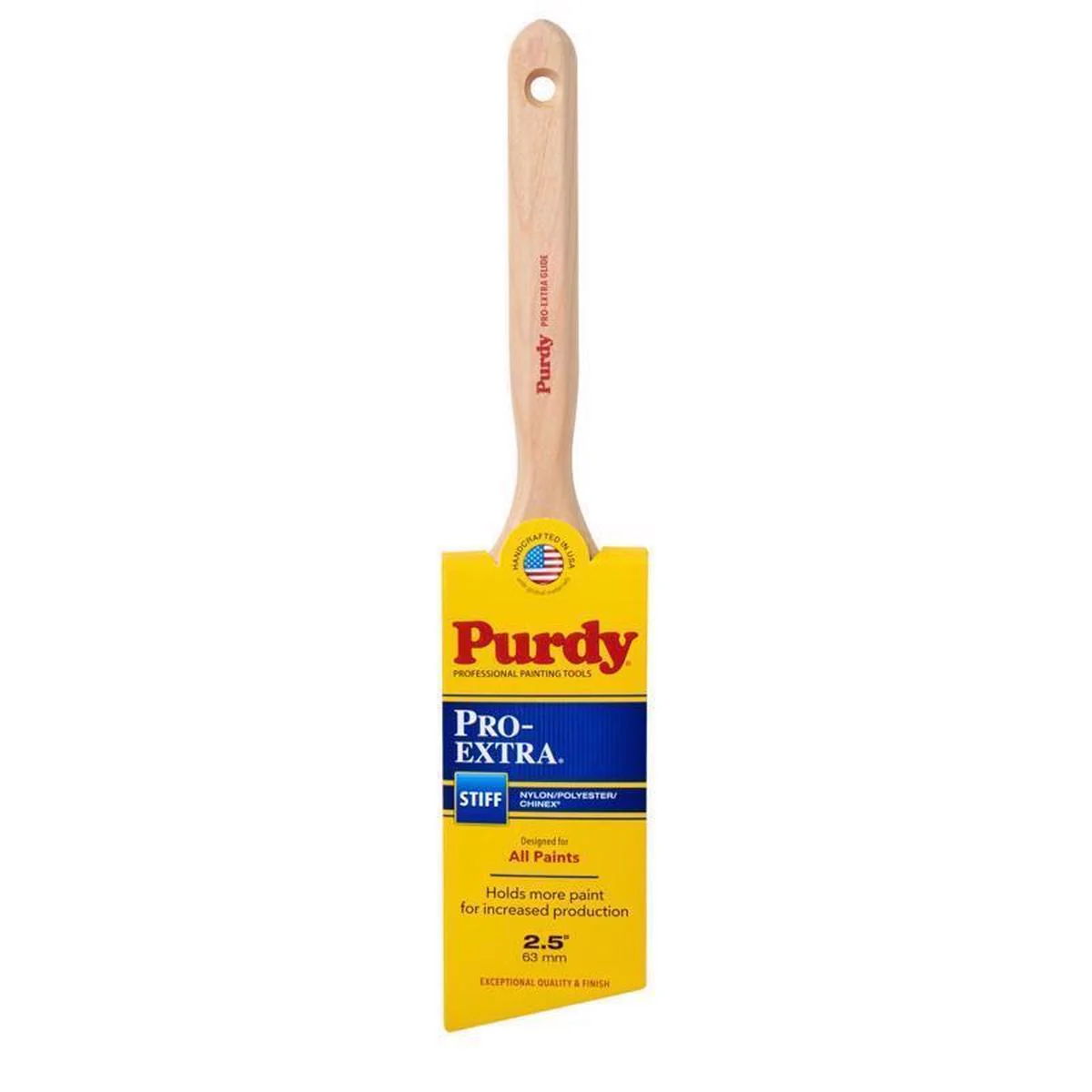 2-1/2 in. Pro Extra Glide Angular Brush