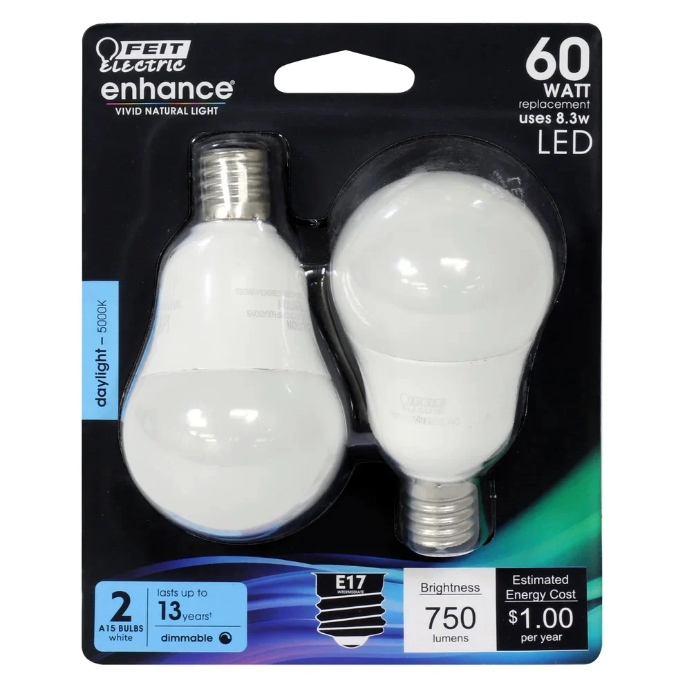 1483-2-pack-60w-daylight-a15-enhance-led-light-bulbs-bpa1560n-950ca2-1.webp 2-Pack 60W Daylight A15 Enhance LED Light Bulbs BPA1560N/950CA2