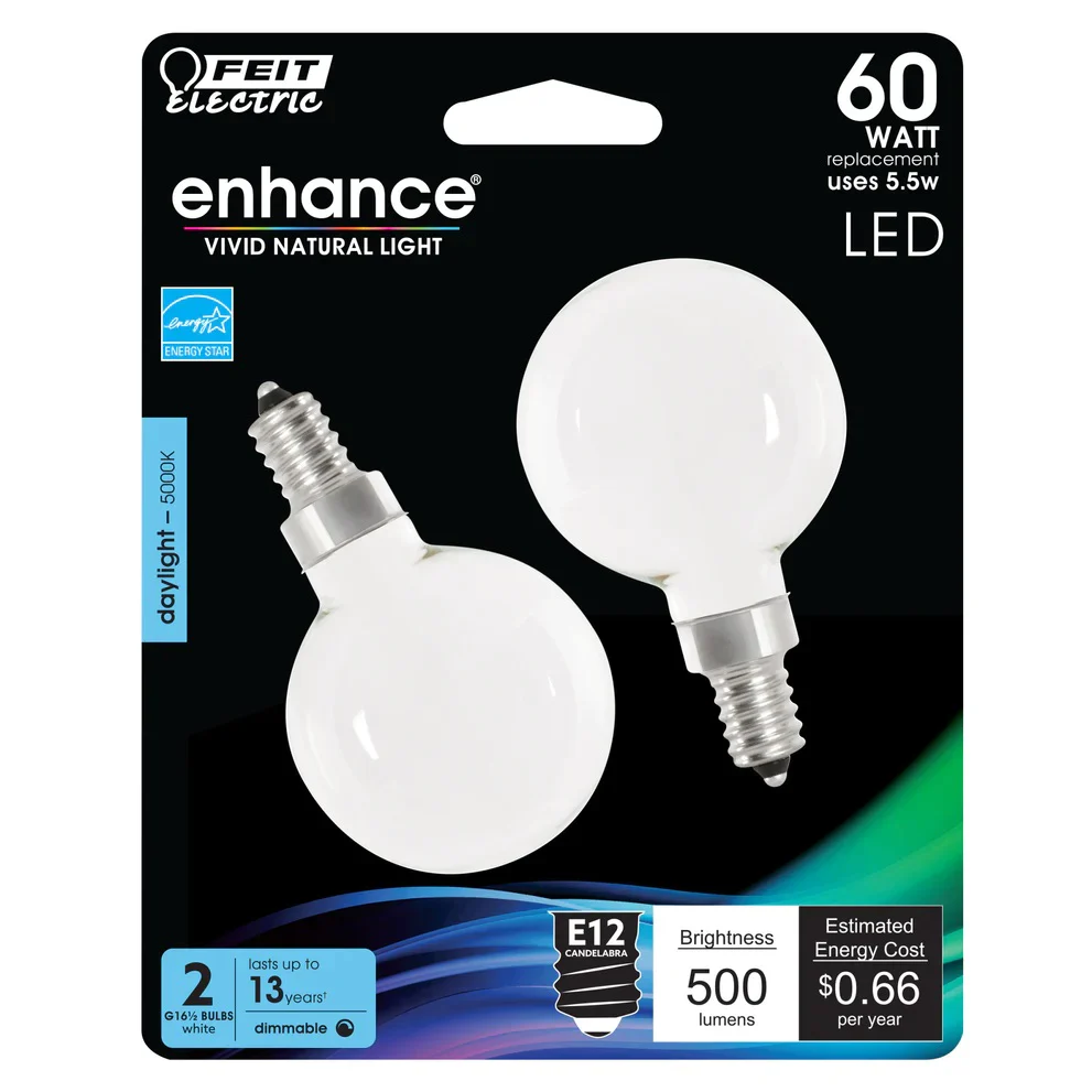 1484-2-pack-60w-daylight-frost-enhance-globe-led-light-bulbs-bpg1660w95cafl2-1.webp 2-Pack 60W Daylight Frost Enhance Globe LED Light Bulbs BPG1660W95CAFL2