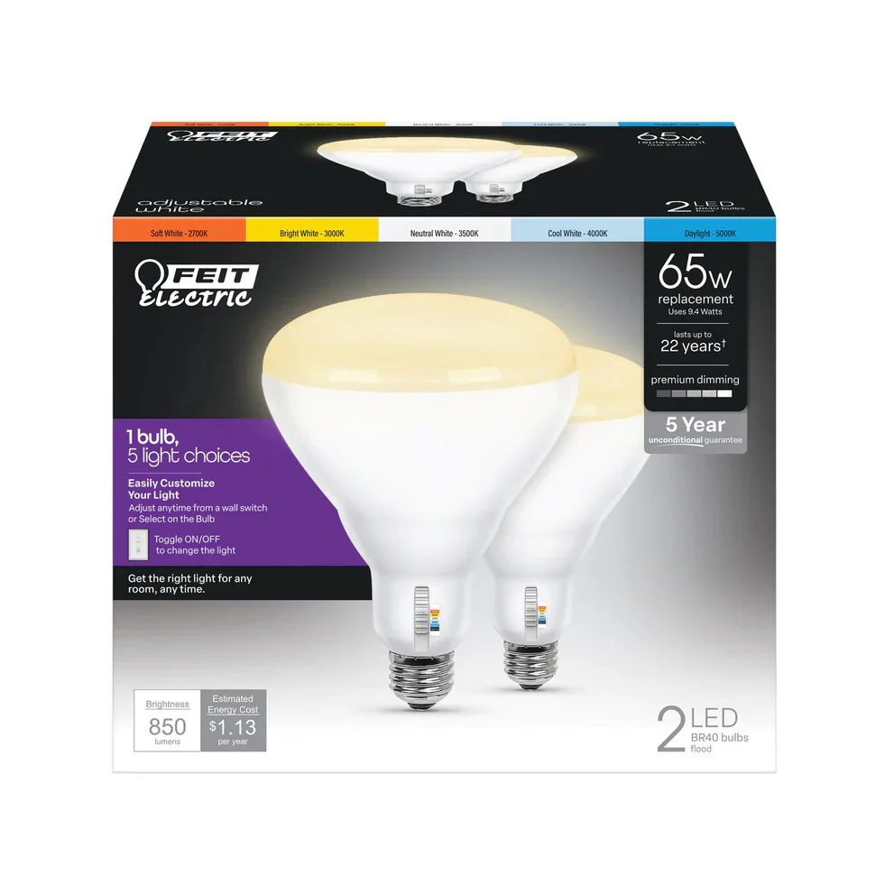 1511-2-pack-65w-adjustable-white-br40-led-light-bulb-br40dm-6wyca-2-1.webp 2-Pack 65W Adjustable White BR40 LED Light Bulb BR40DM/6WYCA/2
