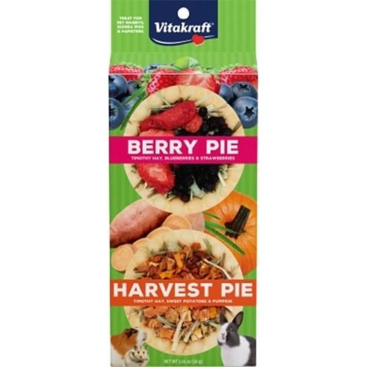 1525-2-pack-berry-harvest-pies-small-animal-treats-1.webp 2-Pack Berry & Harvest Pies Small Animal Treats