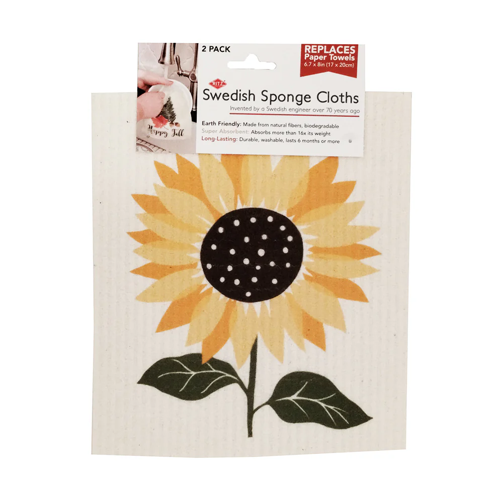 1574-2-pack-proud-sunflower-swedish-dishcloths-23118-1.webp 2-Pack Proud Sunflower Swedish Dishcloths 23118