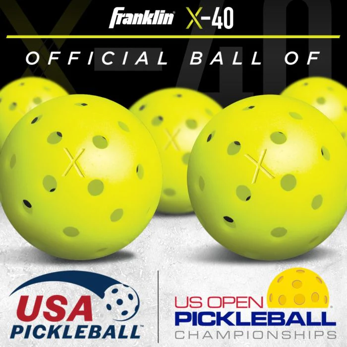 2-Player Set Dagger Fiberglass Pickleball Paddles and Balls 52755