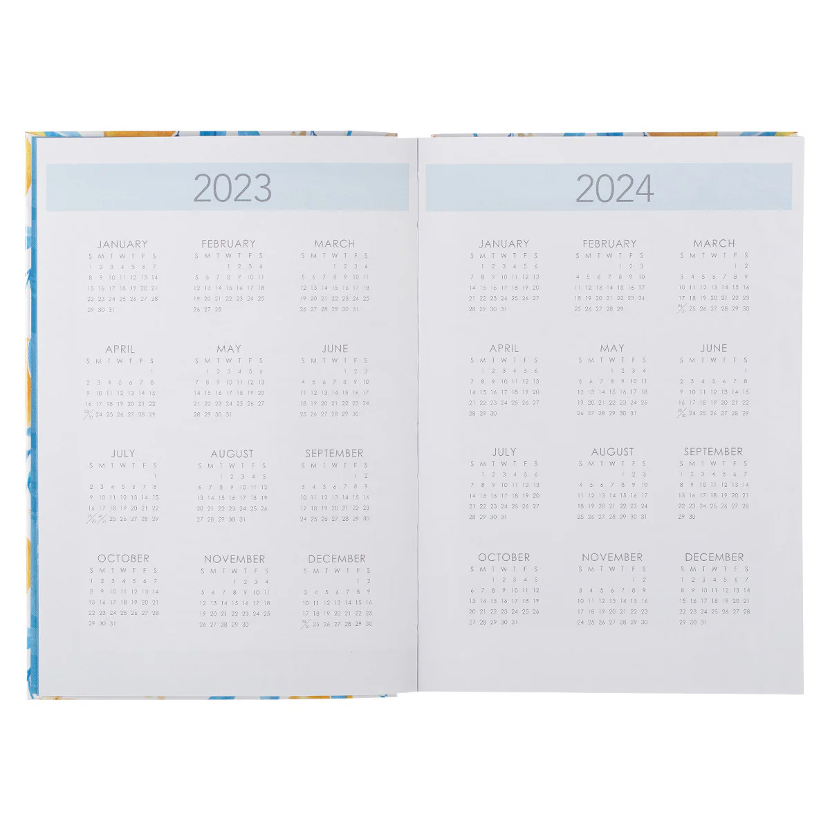 2023 He Restores My Soul Hardcover Daily Planner PLN003