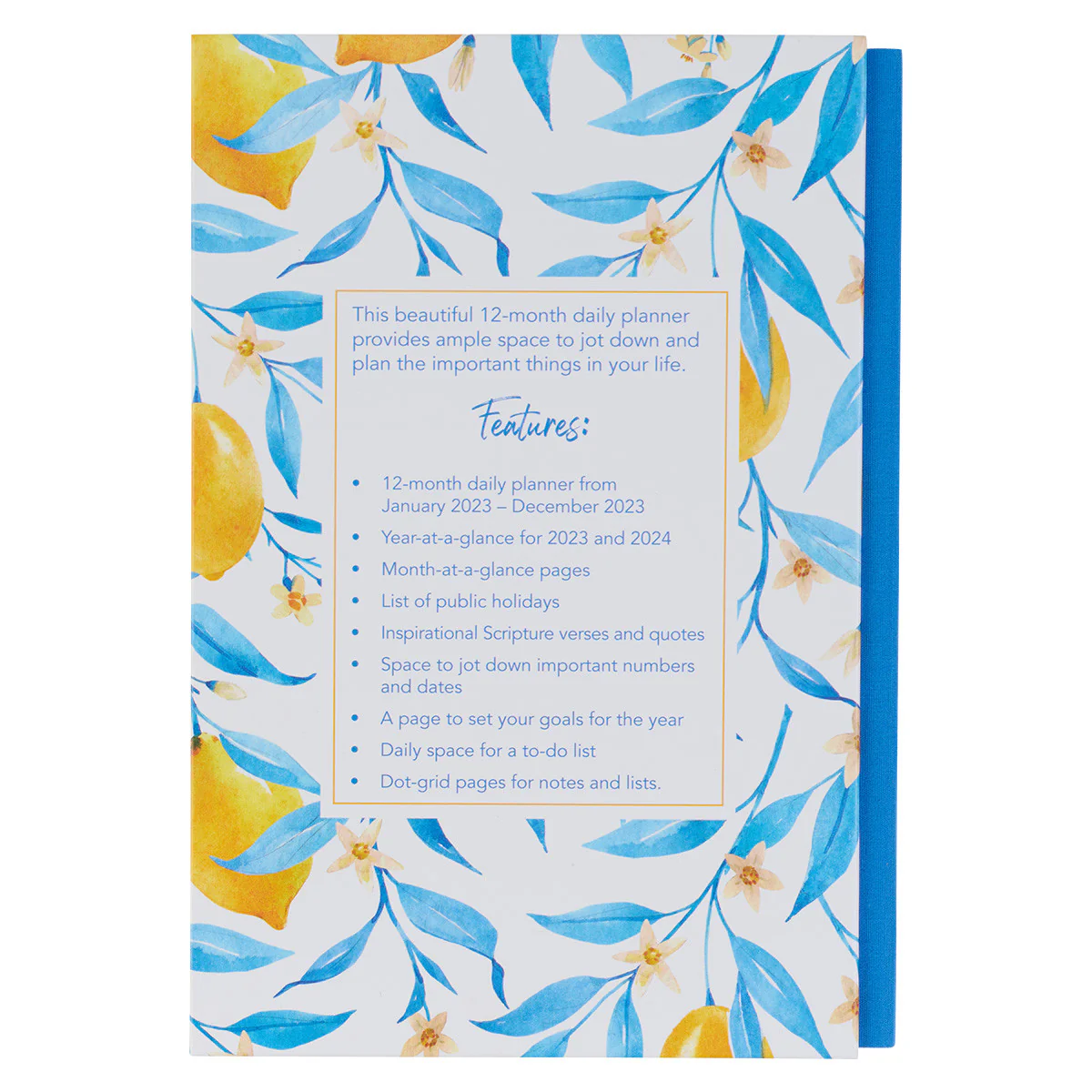 2023 He Restores My Soul Hardcover Daily Planner PLN003