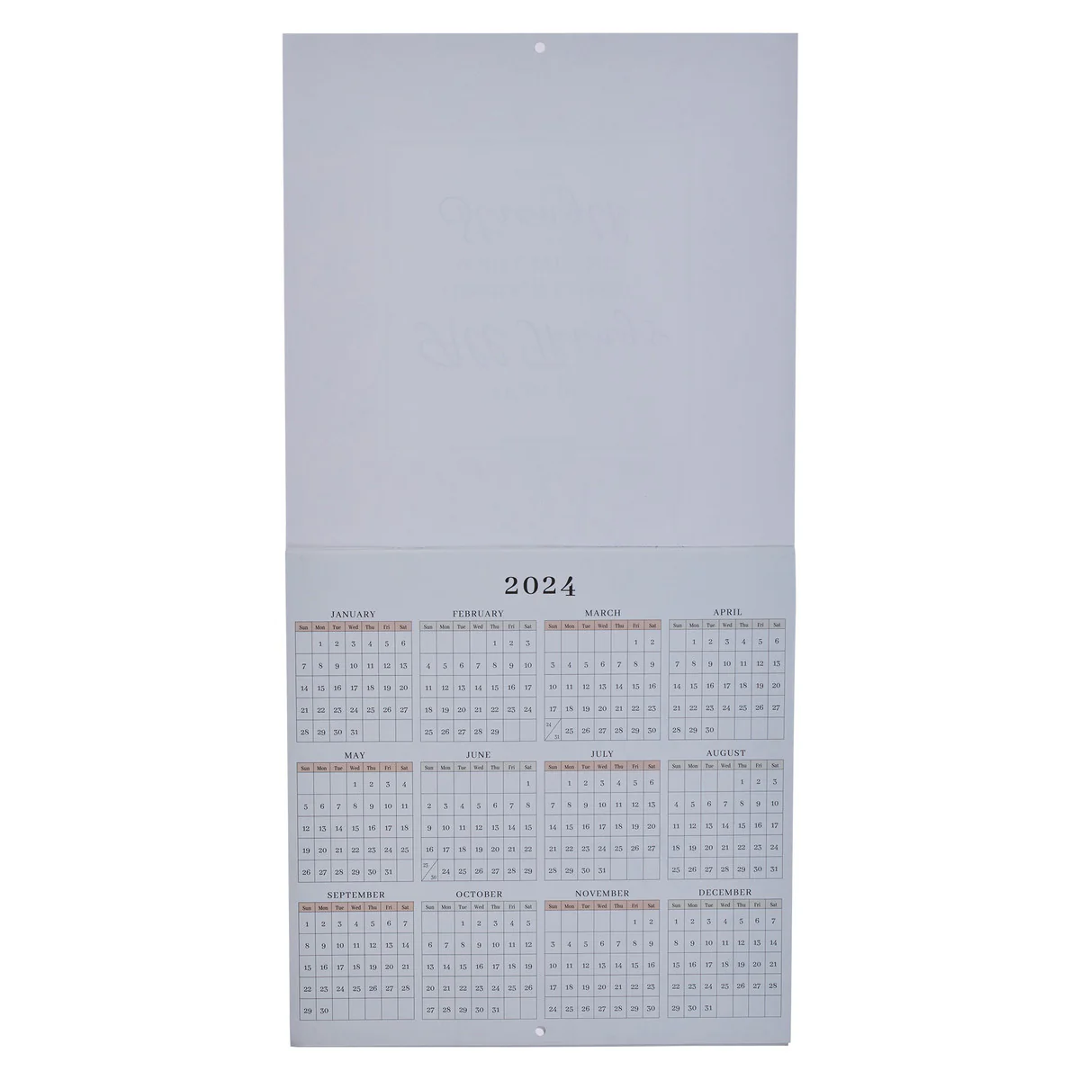 2024 All Things Through Christ Wall Calendar CAL225