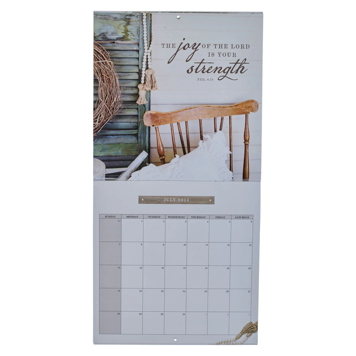 2024 The Joy of the Lord Wall Calendar CAL223