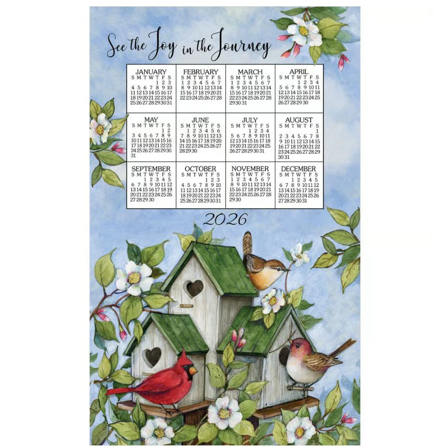2026 Calendar Towels