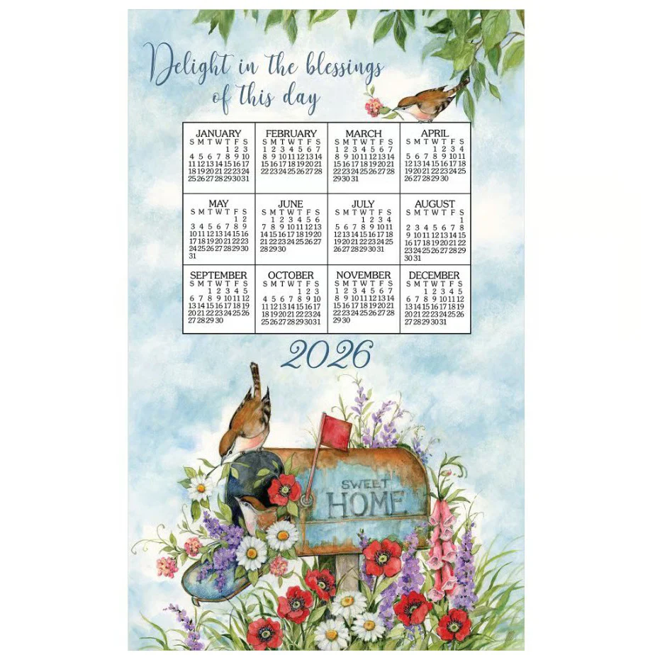 2026 Calendar Towels