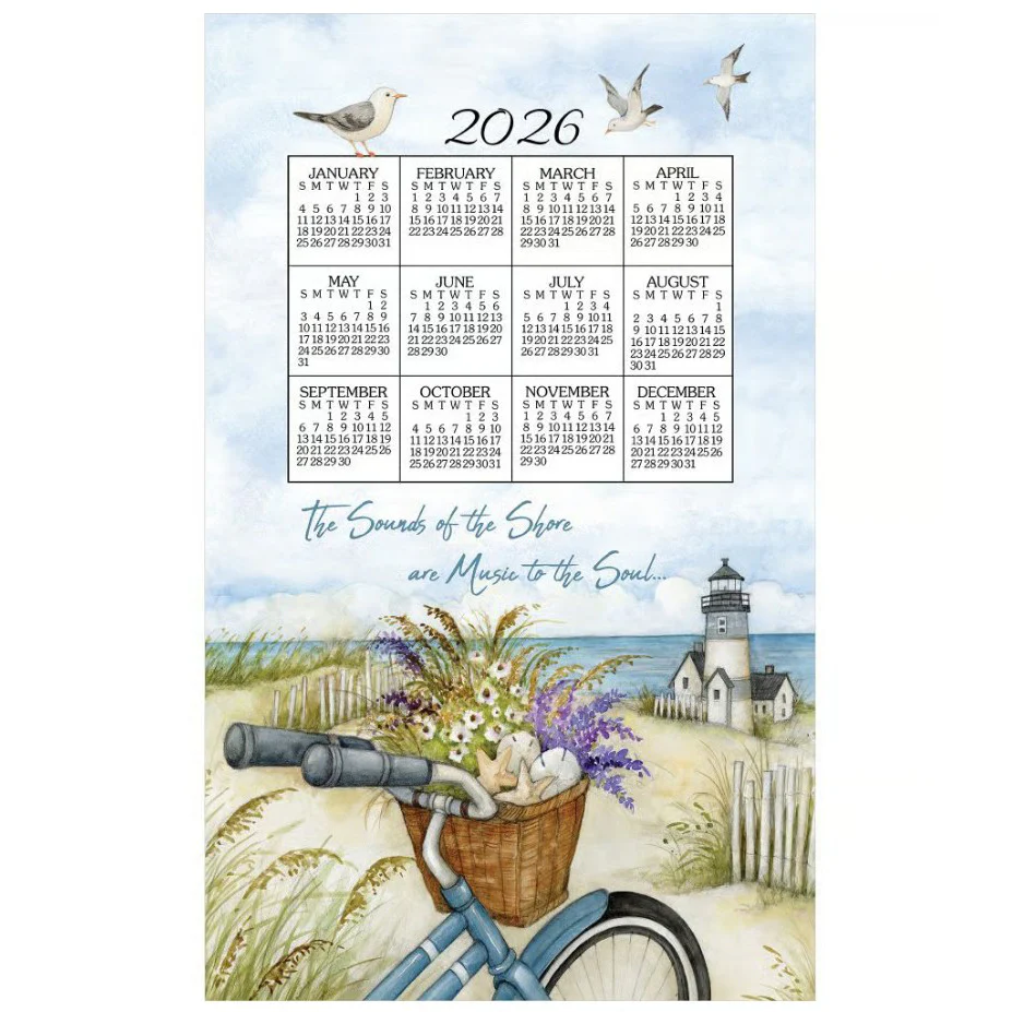 2026 Calendar Towels