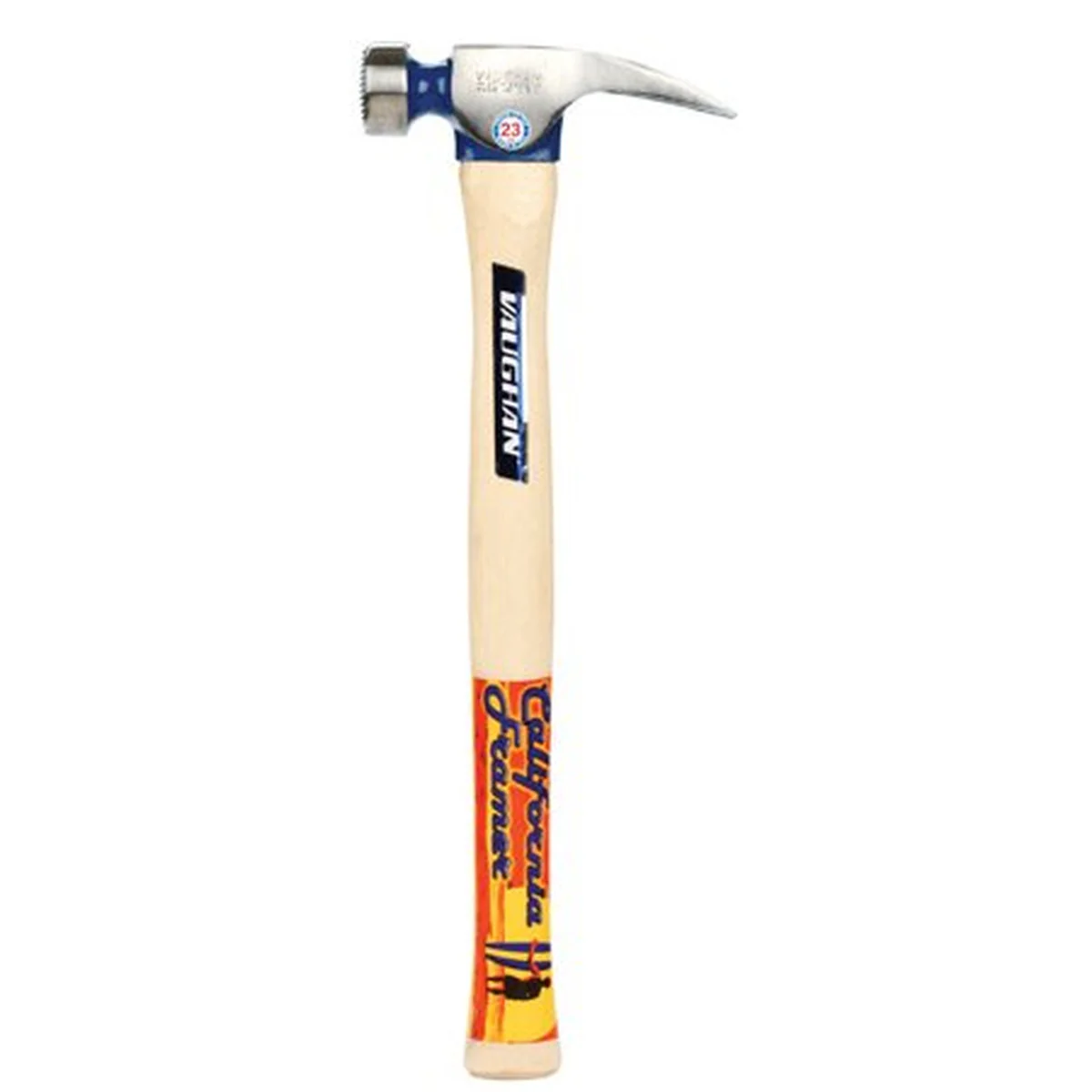 23 oz. Milled Face California Framing Hammer with 17 in. Hardwood Handle