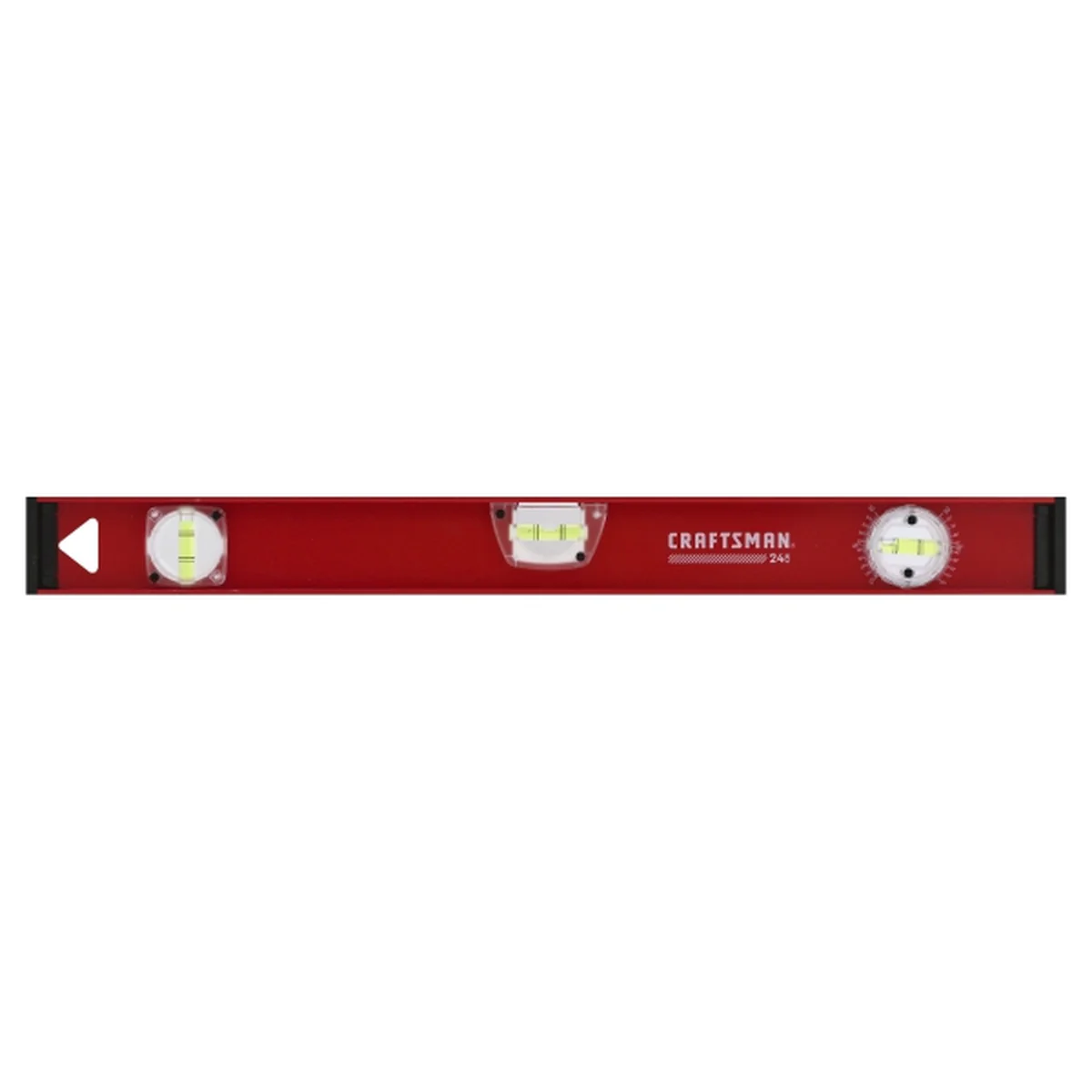 24 in. Aluminum I-Beam Level 3 Vial