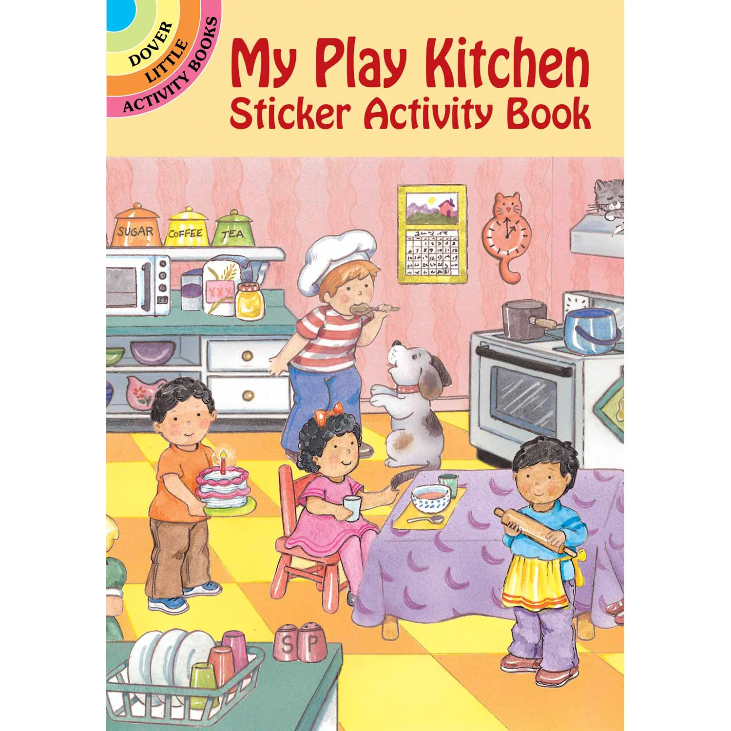 My Play Kitchen Sticker Activity Book 0486409813
