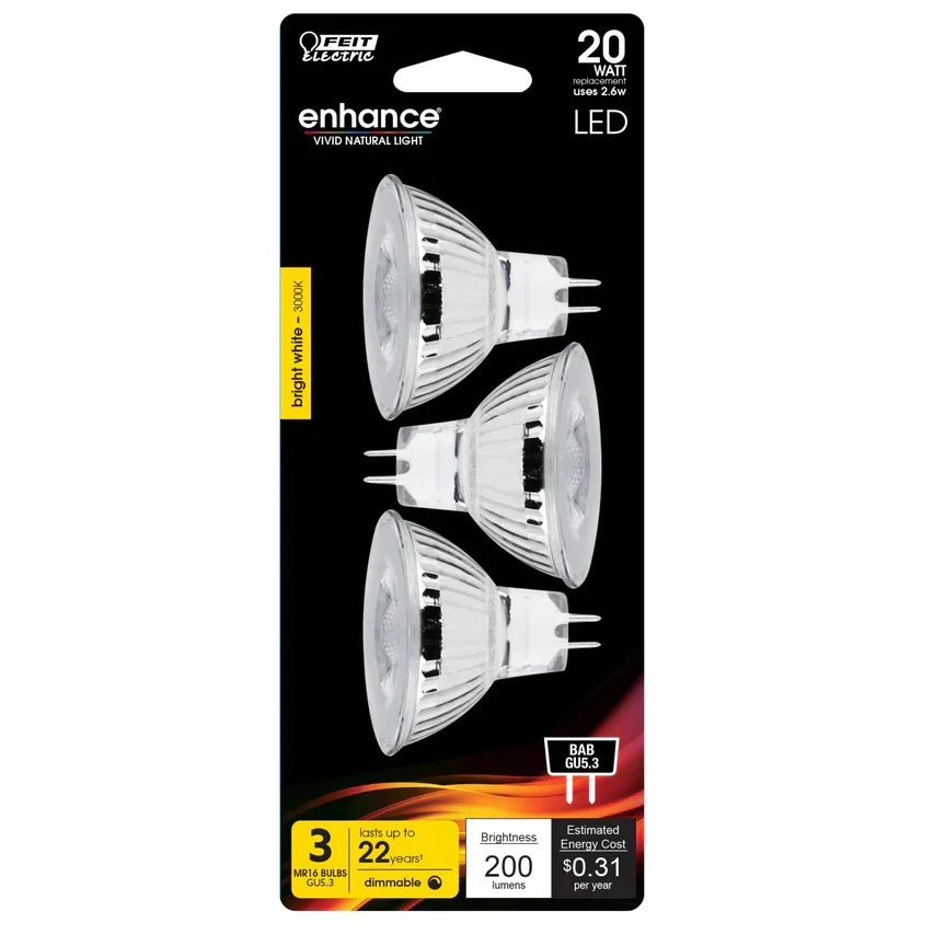 2080-3-pack-20w-mr16-dimmable-enhance-reflector-led-light-bulbs-bpbab-1.webp 3-Pack 20W MR16 Dimmable Enhance Reflector LED Light Bulbs BPBAB