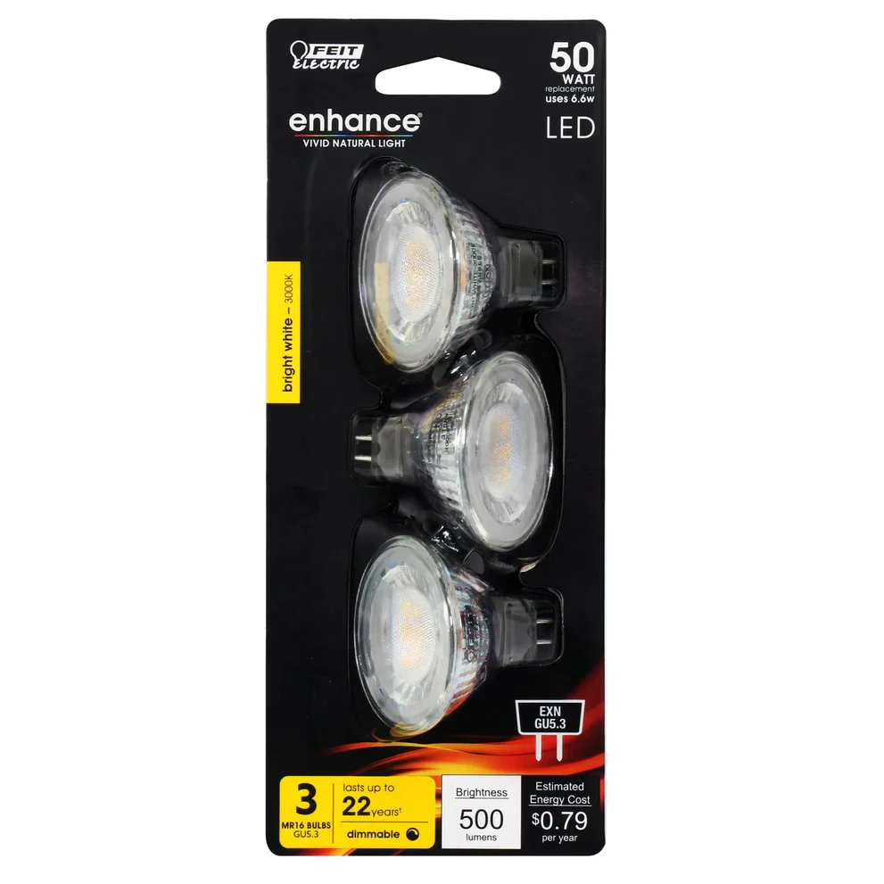 2092-3-pack-50w-mr16-dimmable-enhance-reflector-led-light-bulbs-bpexn-1.webp 3-Pack 50W MR16 Dimmable Enhance Reflector LED Light Bulbs BPEXN
