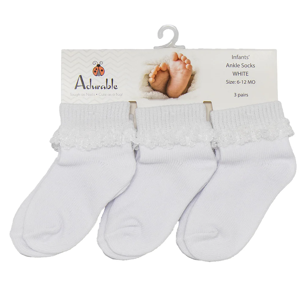 2111-3-pack-baby-ankle-socks-with-lace-a2003-1.webp 3-Pack Baby Ankle Socks with Lace A2003