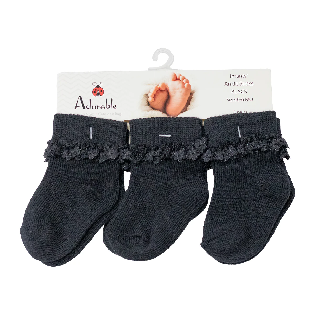 2111-3-pack-baby-ankle-socks-with-lace-a2003-2.webp 3-Pack Baby Ankle Socks with Lace A2003