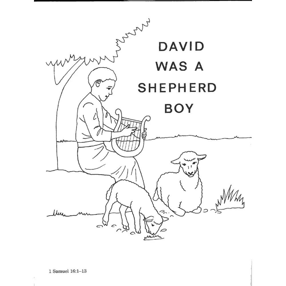 Boys and Girls of the Bible Coloring Book 2945