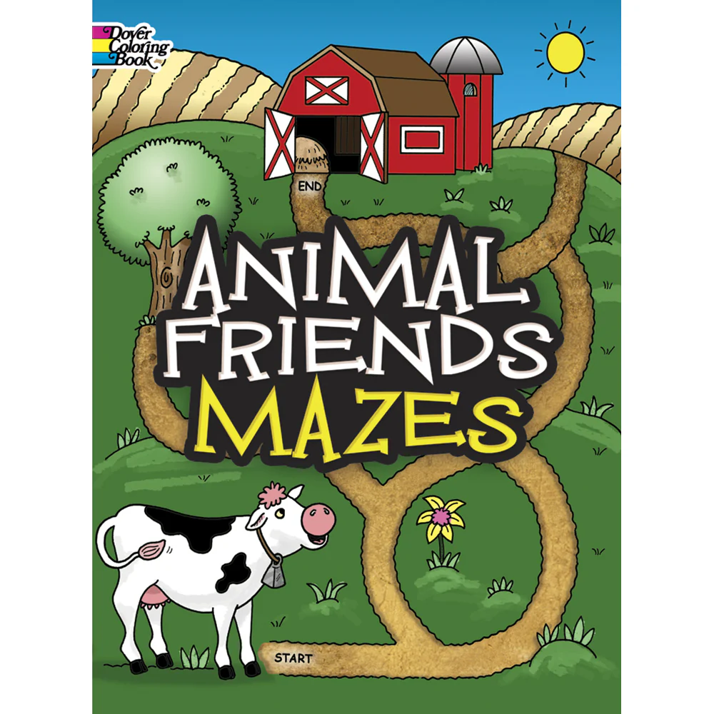 Animal Friends Mazes Activity Book 9780486779652