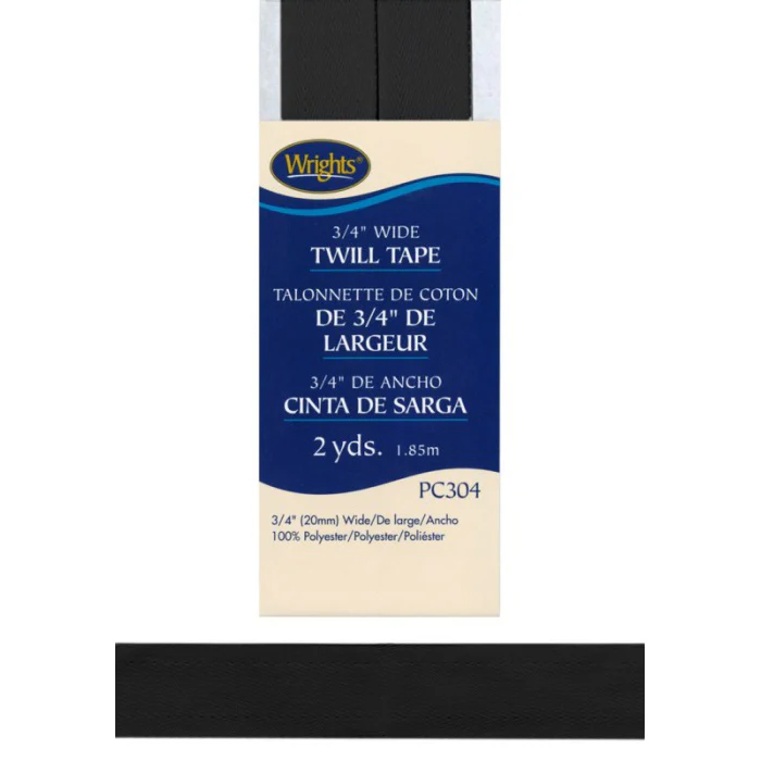 3/4-Inch Wide Twill Tape 117304