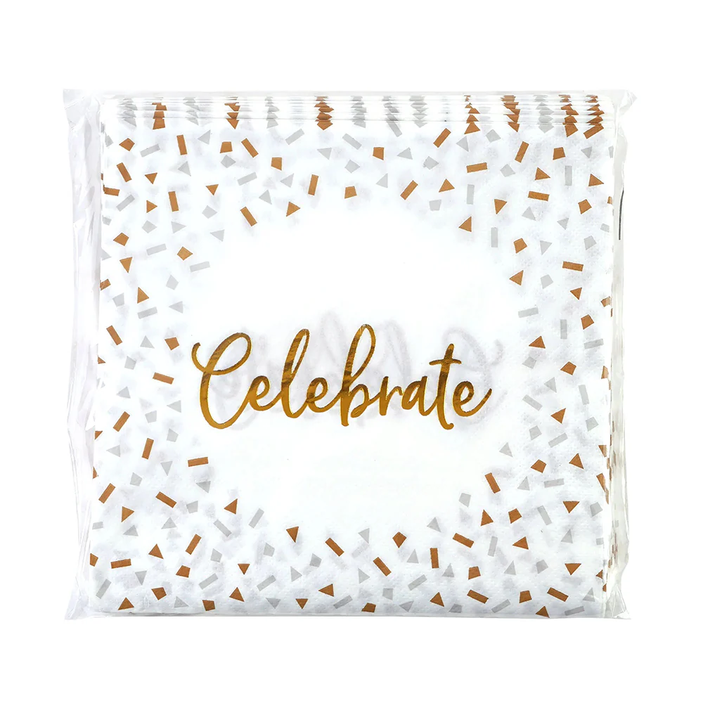 32-Pack Celebrate Lunch Napkins PW848