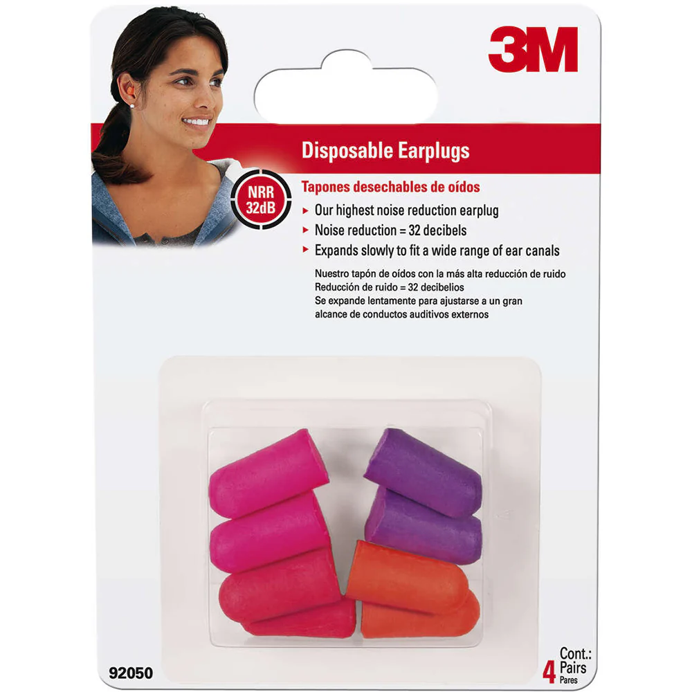 2377-4-pairs-soft-foam-earplugs-92050h4-dc-1.webp 4 Pairs Soft Foam Earplugs 92050H4-DC
