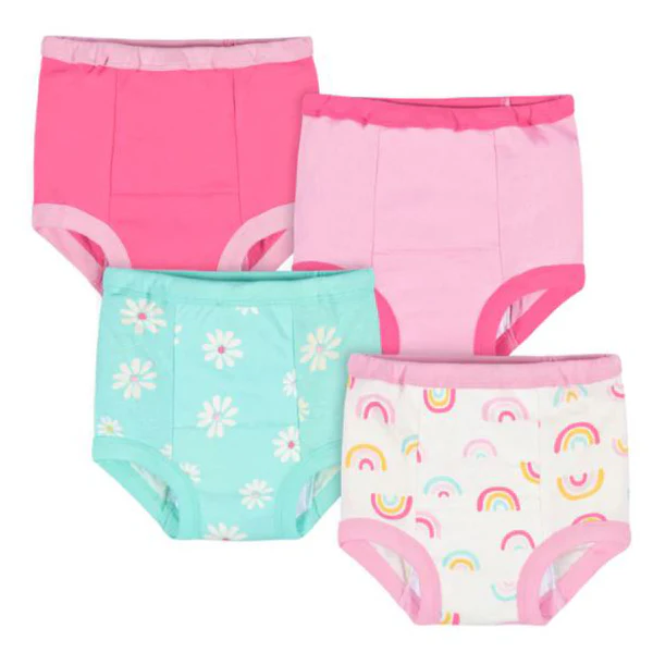 2459-4-pack-toddler-girls-rainbows-daisies-training-pants-3468141dag0320-1.webp 4-Pack Toddler Girls Rainbows & Daisies Training Pants 3468141DAG0320