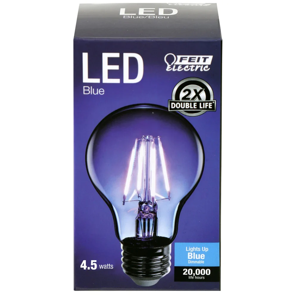 4.5W A19 Dimmable LED Filament Light Bulbs