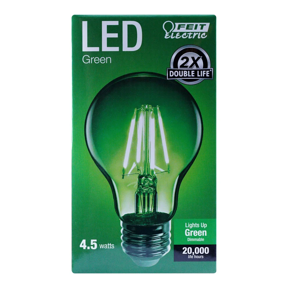 4.5W A19 Dimmable LED Filament Light Bulbs