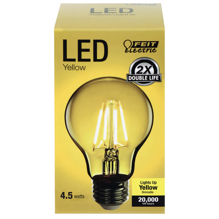 4.5W A19 Dimmable LED Filament Light Bulbs
