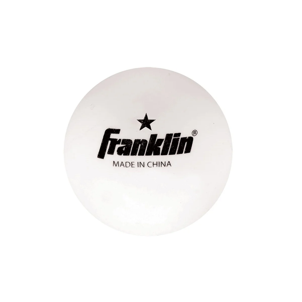 40mm 1 Star White Table Tennis Balls 6-pack 57113