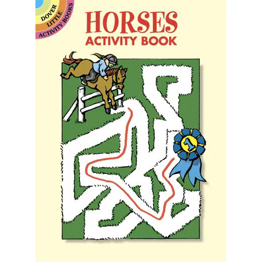 Horses Activity Book 0486441954