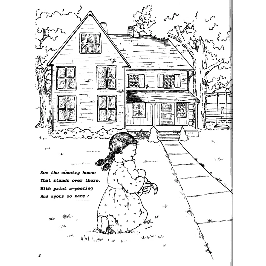 Home Sweet Home Coloring Book 6166