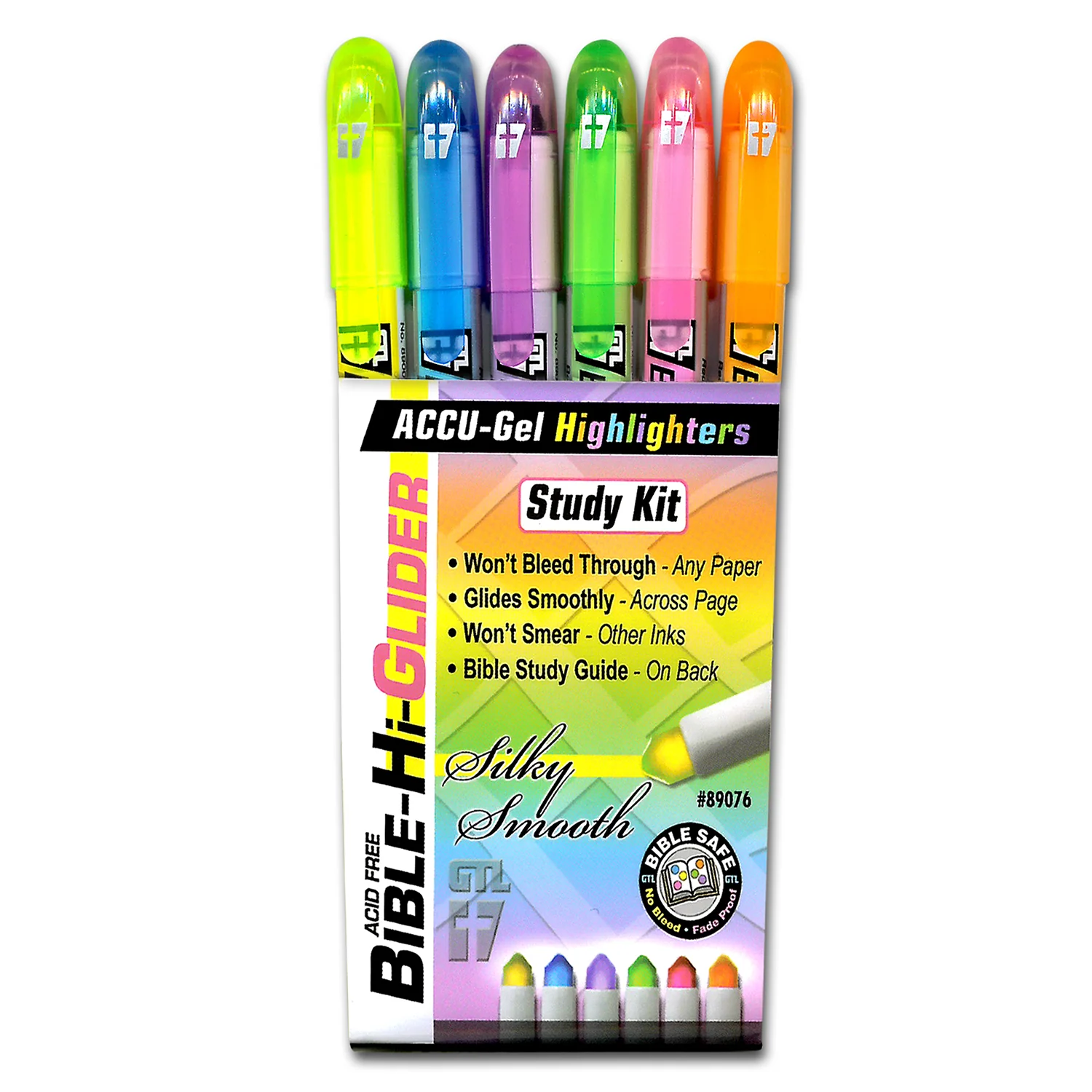 6-Count Accu-Gel Bible Hi-Gliders 89076