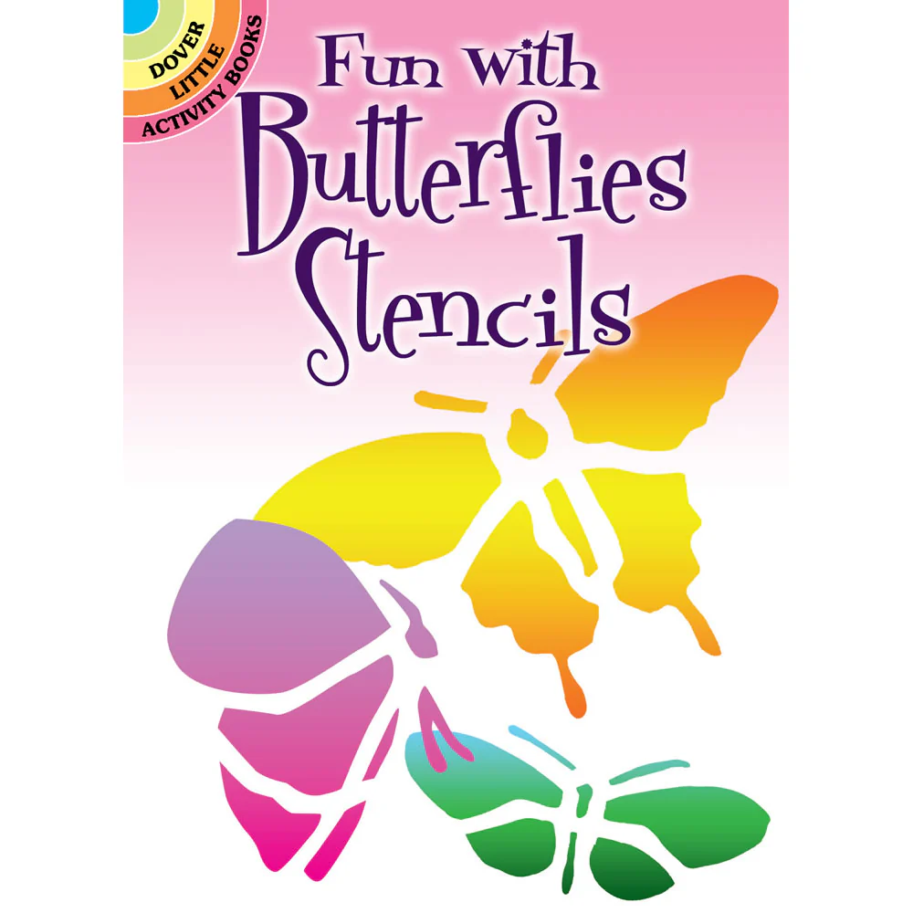 Fun with Butterflies Stencils Activity Book 048629501X