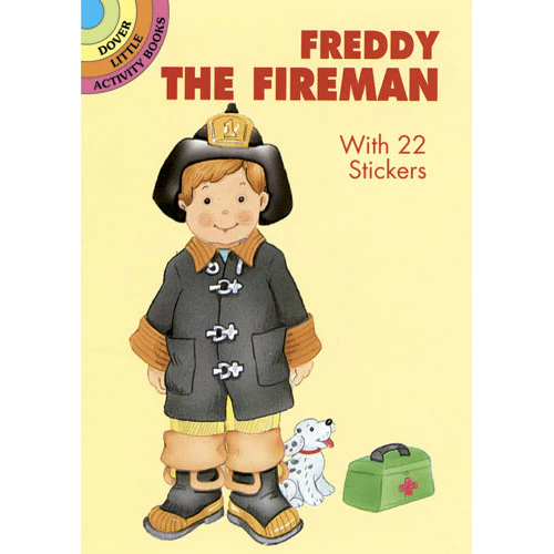 275-freddy-the-fireman-sticker-activity-book-0486407543-1.webp Freddy the Fireman Sticker Activity Book 0486407543